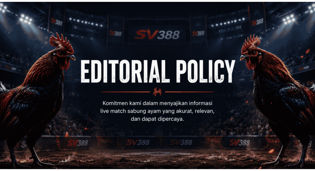 banner Editorial Policy