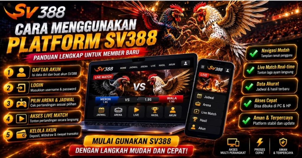 Cara Menggunakan Platform SV388