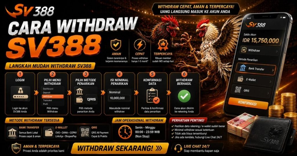 Cara Withdraw SV388