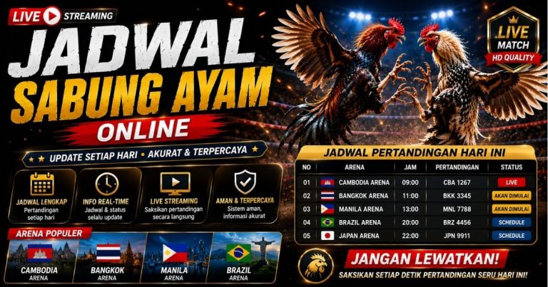 Jadwal Sabung Ayam Online
